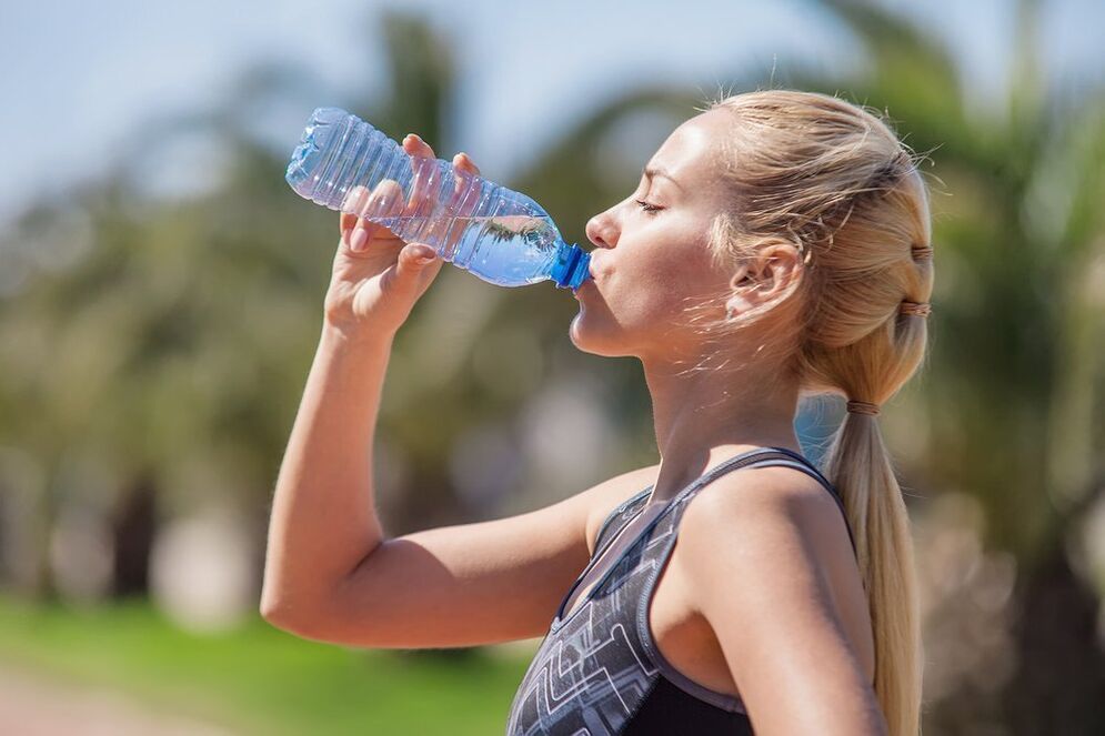 Beber auga suficiente para combater a obesidade